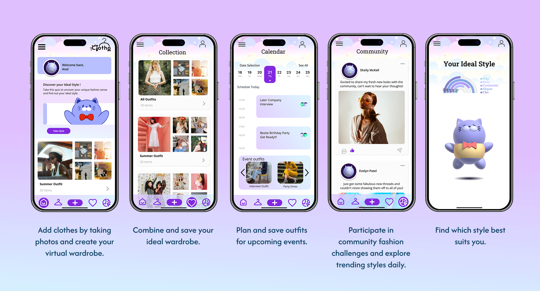 Clotho App Features