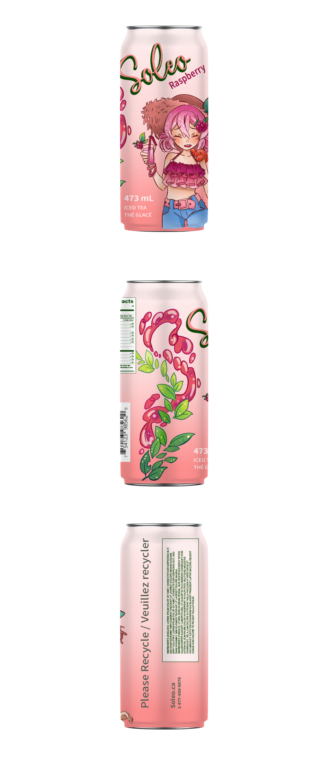 Raspberry Flavour Side 2