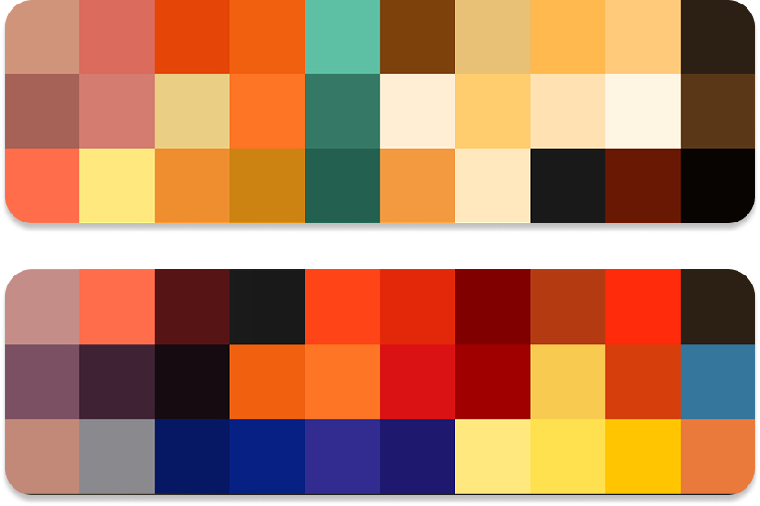 Wedding Threads Colour Palette